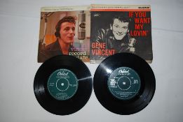 Two Gene Vincent EP's, a Gene Vincent record Part One, EAP11054, If You Want My Lovin' EAP120173