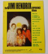 JIMI HENDRIX: An original 1970's 'The Jimi Hendrix Experience' album sheet music booklet,