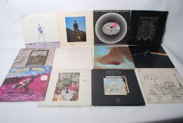 A quantity of vinyl LP records from the 70's / 80's to include Hawkwind, Queen Jazz, Thin Lizzy, Led