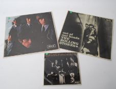 Records: Rolling Stones No 2 album, Out Of Our Heads LP along with Got Live If You Want It EP