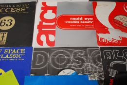 A large quantity of 12" dance singles used for roller disco's in Bristol, various ages and