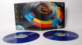 ELO Out Of the Blue Limited edition transparent blue vinyl. JTLA 823 vg / vg
