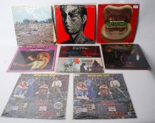 8 albums 2 x Rolling Stones, 5 x The Who and Woodstock Two various conditions