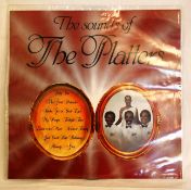 The Sounds Of The Platters vinyl LP record with picture being signed by all the band members.