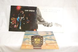Records: Eric Clapton Slowhand Laminated gatefold 1st press vinyl record VG+ - VG++,  Live Cream