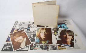 The Beatles White album Stereo no 0527828 top opening sleeve. PCS 7067 / PCS 7068. Sleeve stained