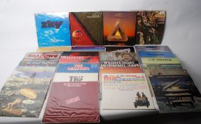 A good selection of lp's to include Rod Stewart, Sky x 5, Cat Stevens, Simon and Garfunkel and other
