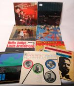 A collection of jazz records to include Bill McGuffie quartet, kai Winding x 2, MJQ, The