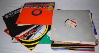 A collection of albums and 12" of the Dance / Acid genre. Approx 40+ titles. Various conditions.