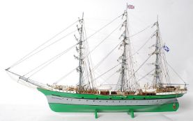 The Pass Of Balmala / Balmaha model ship. An extraordinarily detailed museum quality hand built