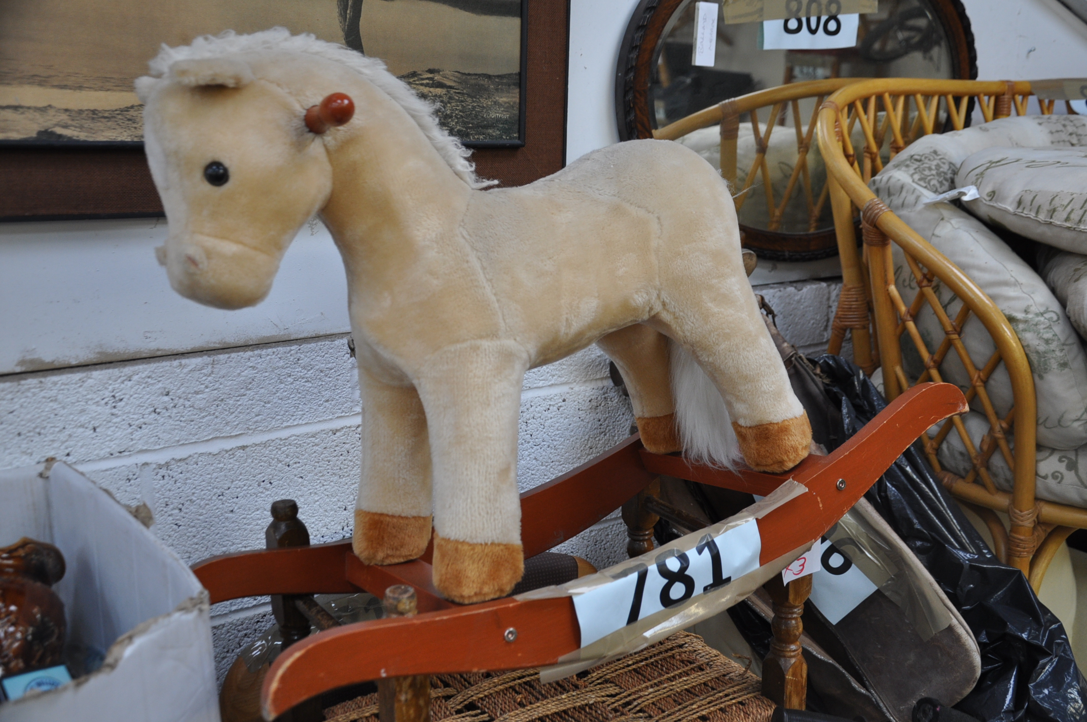 An all singing all dancing rocking horse