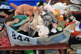 A quantity of Beanie Babies in excess of 50.