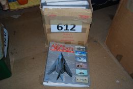 A collection of World Aircraft magazines and folders
