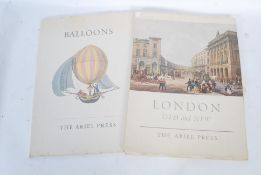 Balloons by The Ariel press. A book complete with dust covers having a good series of coloured