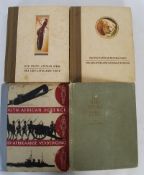 A collection of vintage cigarette card collectors albums, all relating to South Africa including