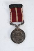 A Meritorious Service medal for the 7th Dragoons Guards Squadron Sargeant Major 1247 Gravenell