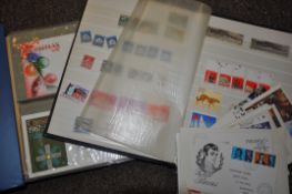 A collection of stamps to include Uk along with continental  including Polish military, 1st day