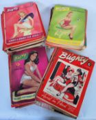 A collection of vintage Blighty magazines