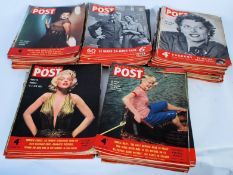 A large collection of 80+ vintage Picture Post magazines