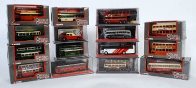 A collection of Corgi Original Omnibus diecast buses and coaches, to include model numbers 97902,