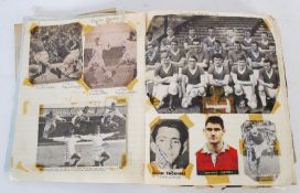A 1960's autograph album filled with autographs of footballers / managers etc of the period.