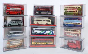 A collection of 12 Corgi Original Omnibus diecast coaches / buses, compromising models: 44101,