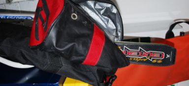 A set of Rossignol sporting skis in original carry case.