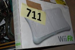 A Wii Fit in box.