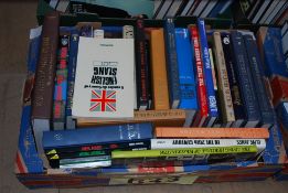 A quantity of books to include history related, Armada, furniture ref guides etc.