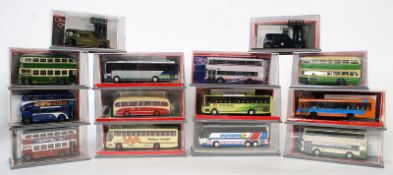 A collection of 14 Corgi Original Omnibus diecast coaches / buses compromising of: 42201, 42102,