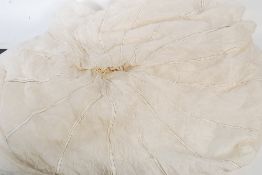 A military issue army WWII American pure silk parachute. Dated April 1941 and stamped `Made In New