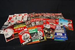 A collection of vintage football programmes to include Bristol city from 1960's - 1970's. England