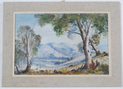 Nan Rogers (1980's) oil on board of Brindabilla Mountains with notation to verso as to how the