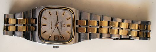 A GENTLEMAN`S STAINLESS STEEL OMEGA CONSTELLATION BRACELET WATCH, CIRCA 1970s, Automatic