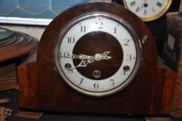 A vintage Westminster art deco chiming clock.