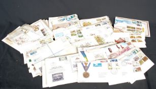 A quantity of first day cover stamps from britain and abroad.