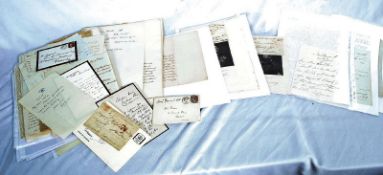 A large collection of 18th & 19th century military autographs and others to include Hudson Lowe,