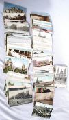 A collection of postcards to include views of Yarmouth, railway related, London Zoo etc