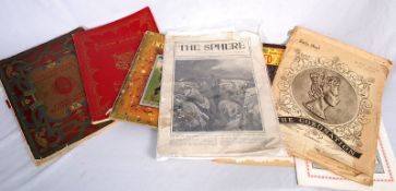 A good selection of ephemera to include Illustrated London News Coronation, Souvenir posters of