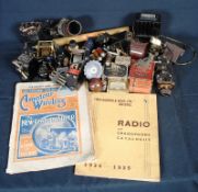 A large quantity of vintage of wireless radio equipment, some still boxed to include Ferranti,