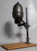 A vintage Gnome photographic enlarger with original Supar Wraylens & Accessories 62cm tall.