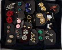 A selection of ladies earrings. (20 pairs)