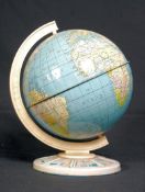 A vintage Chad Valley tin childrens toy globe.