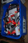 A box of sealed (new) in-car mobile phone chargers. PLEASE NOTE: VAT IS APPLICABLE ON THIS LOT