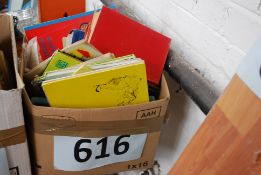 A mixed lot of books and ephemera to include 1960's sewing books, annuals etc