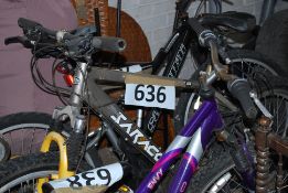 A  Saracen Mantra 6061 aluminium mountain bike
