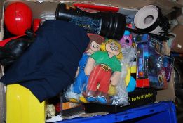 A large quantity of toys, games and advertising wares, along with a 1985 Rolling Stones Tour