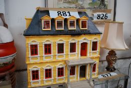 A Playmobil dolls house