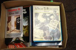 A box of various books to include `Bristol As It Was` and two Titanic books - Penguin Illustrated