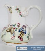 A Georgian Spode Felspar porcelain hydra jug No 3644. The octagonal jug decorated with Chinese